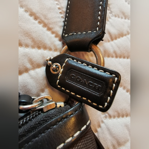 Coach Black Signature Crossbody Bag - Picture 6 of 12